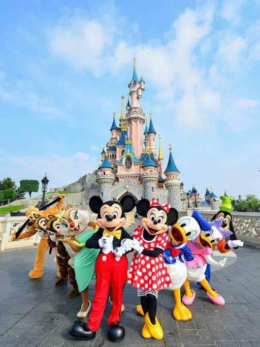 Superbe Appartement Disneyland Paris Parking Lagny Kültér fotó